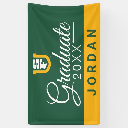 Universität San Francisco | Absolvent Banner (Vertikal)