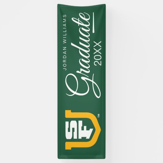 Universität San Francisco | Absolvent Banner (Vertikal)