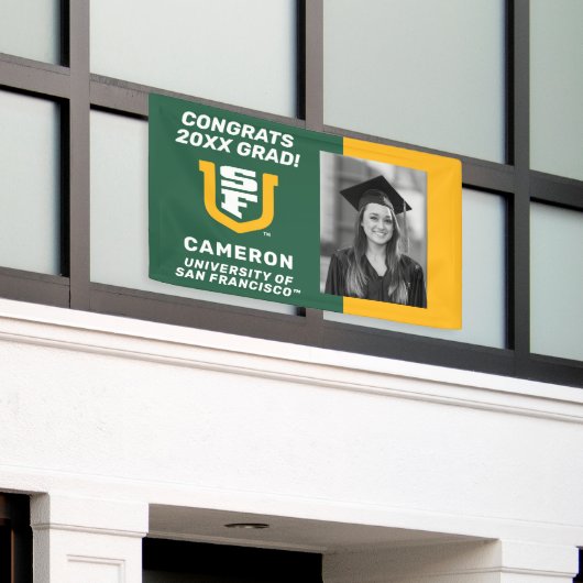 Universität San Francisco | wird teilnehmen Banner (Äußeres Gebäude)