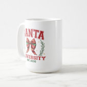 Universität Santa Kaffeetasse (Vorderseite Links)
