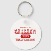 Universität Sarcasm Schlüsselanhänger (Vorderseite)