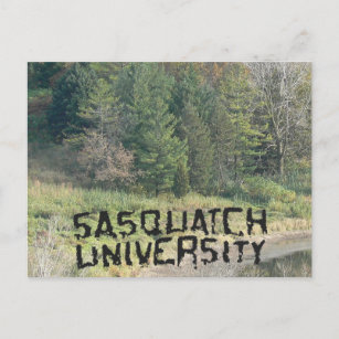 Universität Sasquatch - Mehrere Produkte Postkarte