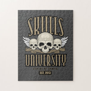 Universität Skulls Puzzle