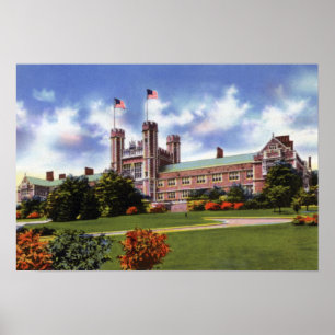 Universität St. Louis Missouri Washington Poster