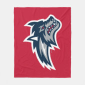 Universität Stony Brook | Seawolfen Fleecedecke (Vorderseite)