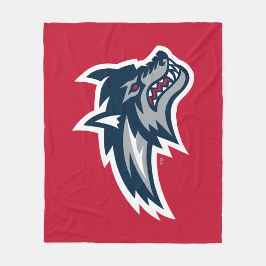 Universität Stony Brook | Seawolfen Fleecedecke (Vorderseite)