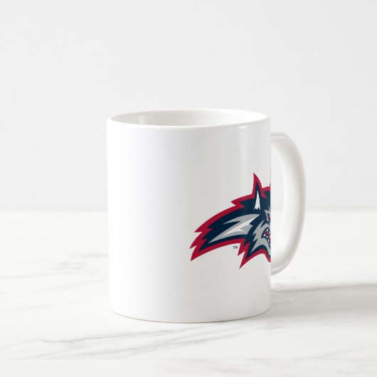 Universität Stony Brook | Seawolfen Kaffeetasse (VorderseiteRechts)