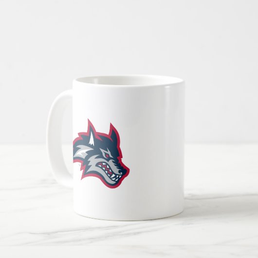 Universität Stony Brook | Seawolfen Kaffeetasse (Vorderseite Links)