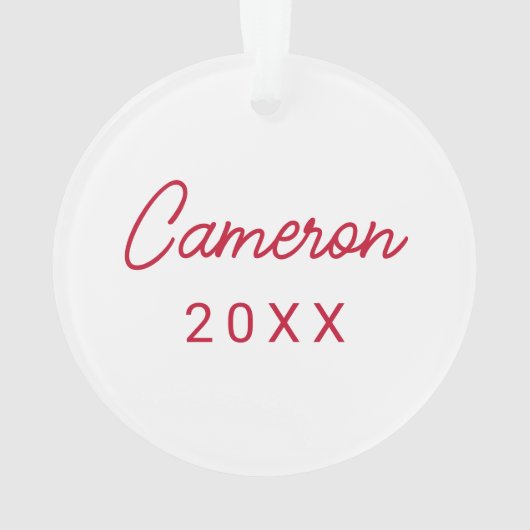 Universität Stony Brook | Seawolfen Ornament (Rückseite)