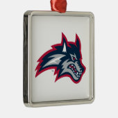 Universität Stony Brook | Seawolfen Ornament Aus Metall (Rechts)