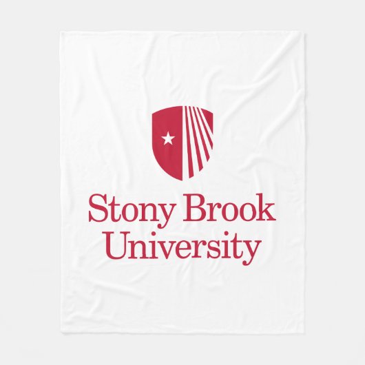 Universität Stony Brook | Wortmarke Fleecedecke (Vorderseite)