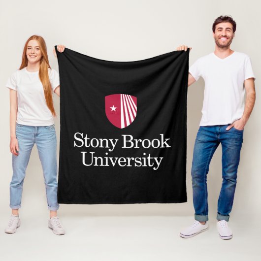 Universität Stony Brook | Wortmarke Fleecedecke (Beispiel)