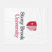 Universität Stony Brook | Wortmarke Fleecedecke (Vorderseite (Horizontal))