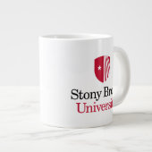 Universität Stony Brook | Wortmarke Jumbo-Tasse (Vorderseite Rechts)