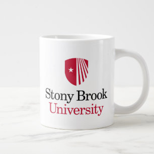 Universität Stony Brook Wortmarke Jumbo-Tasse