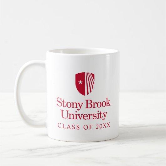 Universität Stony Brook | Wortmarke Kaffeetasse (Links)