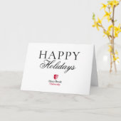 Universität Stony Brook | Wortmarke Karte (Gelbe Blume)