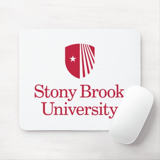 Universität Stony Brook | Wortmarke Mousepad (Mit Mouse)