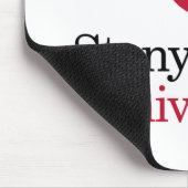 Universität Stony Brook | Wortmarke Mousepad (Ecke)