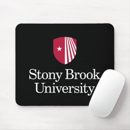 Universität Stony Brook | Wortmarke Mousepad (Mit Mouse)