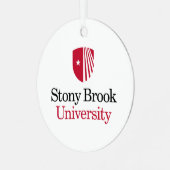 Universität Stony Brook | Wortmarke Ornament Aus Metall (Vorderseite links)
