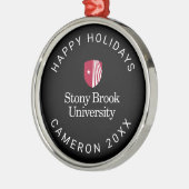 Universität Stony Brook | Wortmarke Ornament Aus Metall (Links)