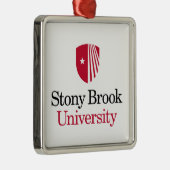 Universität Stony Brook | Wortmarke Ornament Aus Metall (Rechts)