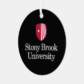 Universität Stony Brook | Wortmarke Ornament Aus Metall (Vorderseite links)