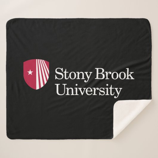 Universität Stony Brook | Wortmarke Sherpadecke (Vorderseite (Horizontal))