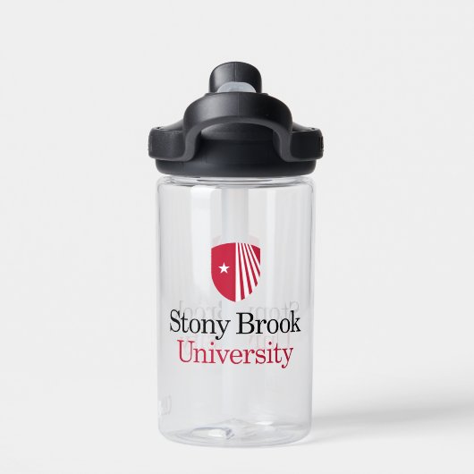 Universität Stony Brook | Wortmarke Trinkflasche (Rückseite)