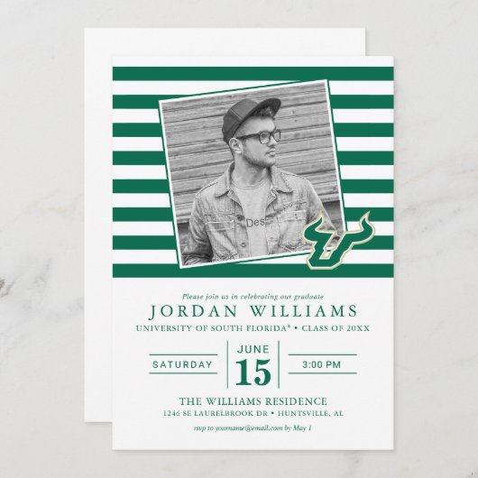 Universität Südflorida Ankündigung (Vorne/Hinten)