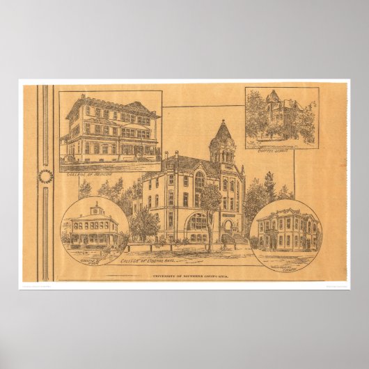 Universität Südkalifornien (1805C) Poster (Vorne)