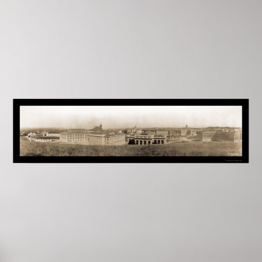 Universität Syrakus NY Foto 1909 Poster (Vorne)