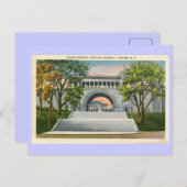 Universität Syrakus Vintages Stadion Postkarte (Vorne/Hinten)