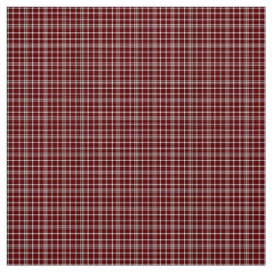 Universität Tartan Alabama Stoff