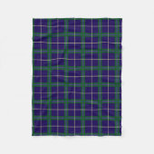 Universität Tartan Fleecedecke (Vorderseite)