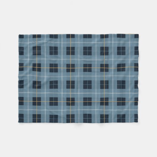 Universität Tartan Fleecedecke (Vorderseite (Horizontal))