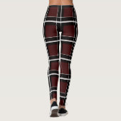 Universität Tartan Leggings (Rückseite)