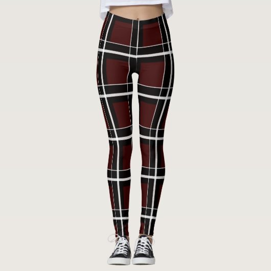 Universität Tartan Leggings (Vorderseite)