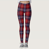 Universität Tartan Leggings (Vorderseite)