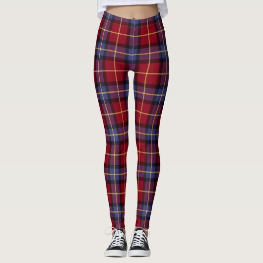 Universität Tartan Leggings (Vorderseite)