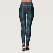 Universität Tartan Leggings (Rückseite)