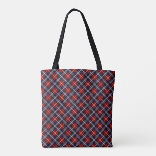 Universität Tartan Tasche (Rückseite)