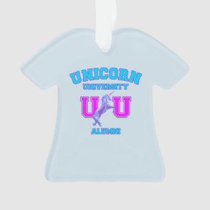 Universität Unicorn Ornament