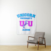 Universität Unicorn Wandteppich (Beispiel)