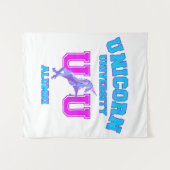 Universität Unicorn Wandteppich (Vorderseite (Horizontal))
