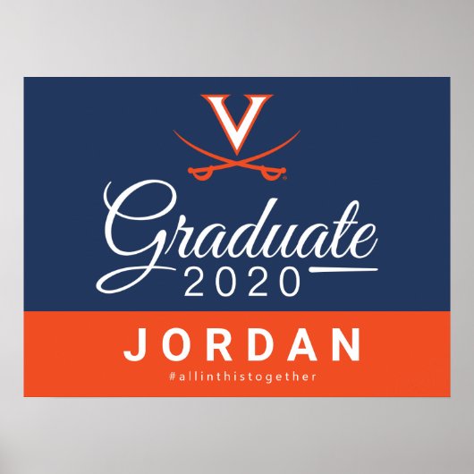 Universität Virginia 2020 Poster (Vorne)