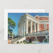 Universität Virginia Rotunda Postkarte (Vorne/Hinten)