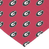 Universität von Abschluss Georgia | Kurzer Tischläufer (Ecke)