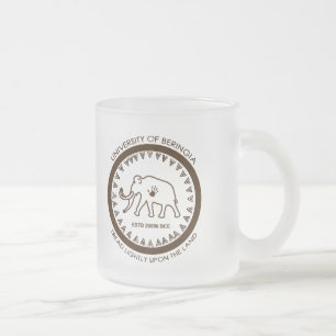 Universität von Beringia Mammut Mattglastasse